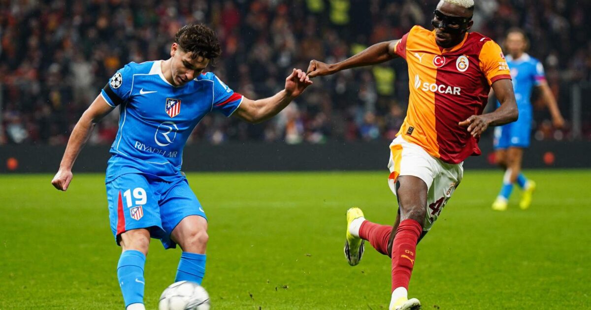 Julian Alvarez and Victor Osimhen