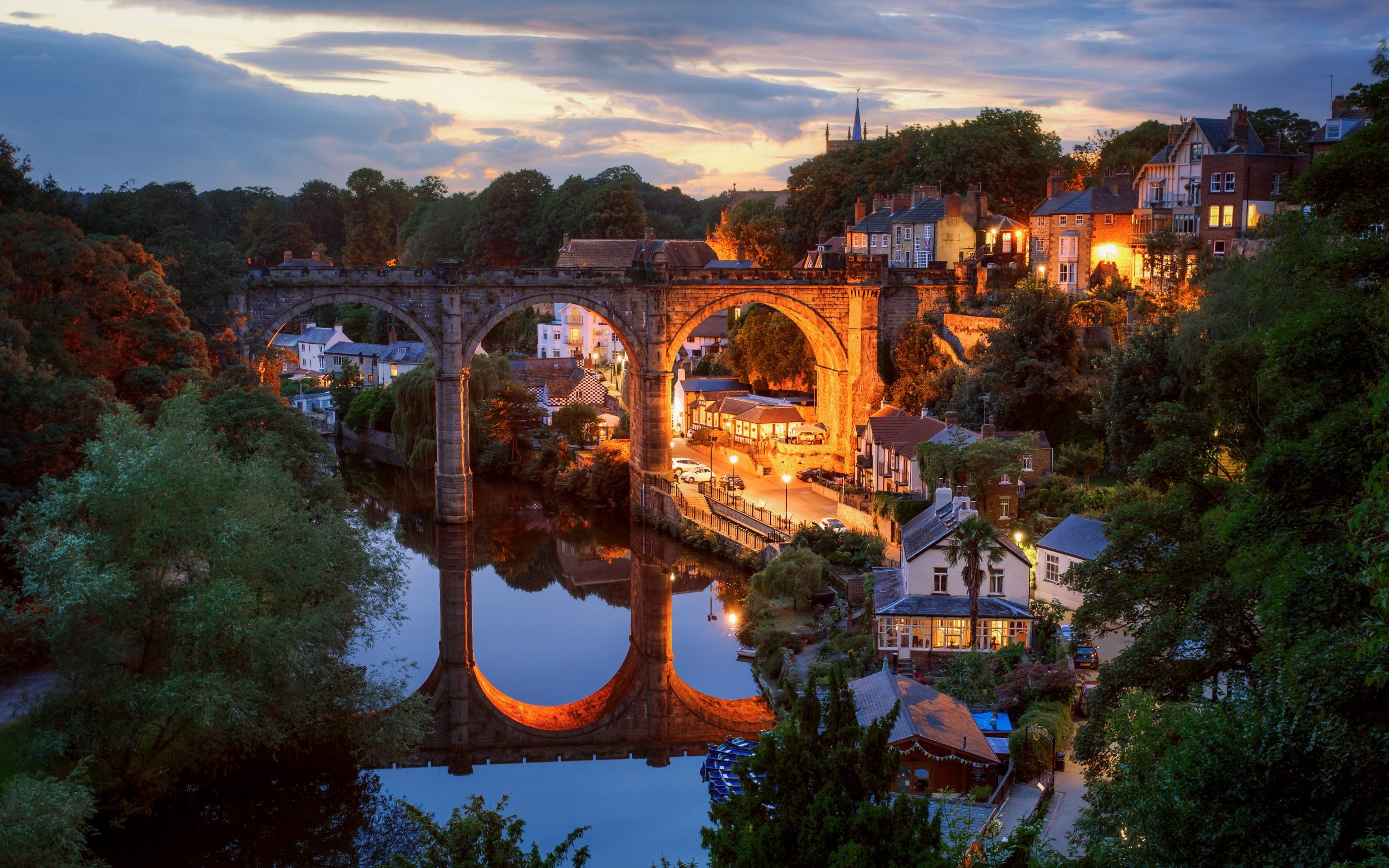 Bridge at Knaresborough, Harrogate, North Yorkshire, England
