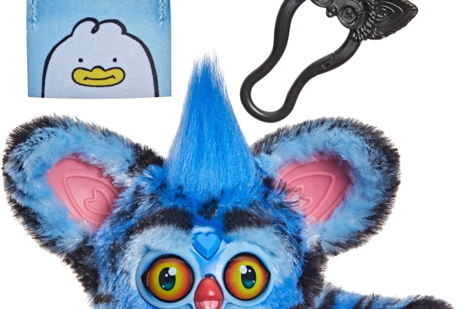 Kpop Demon Hunters Derpy Tiger three-inch electronic plush toy with clip-on