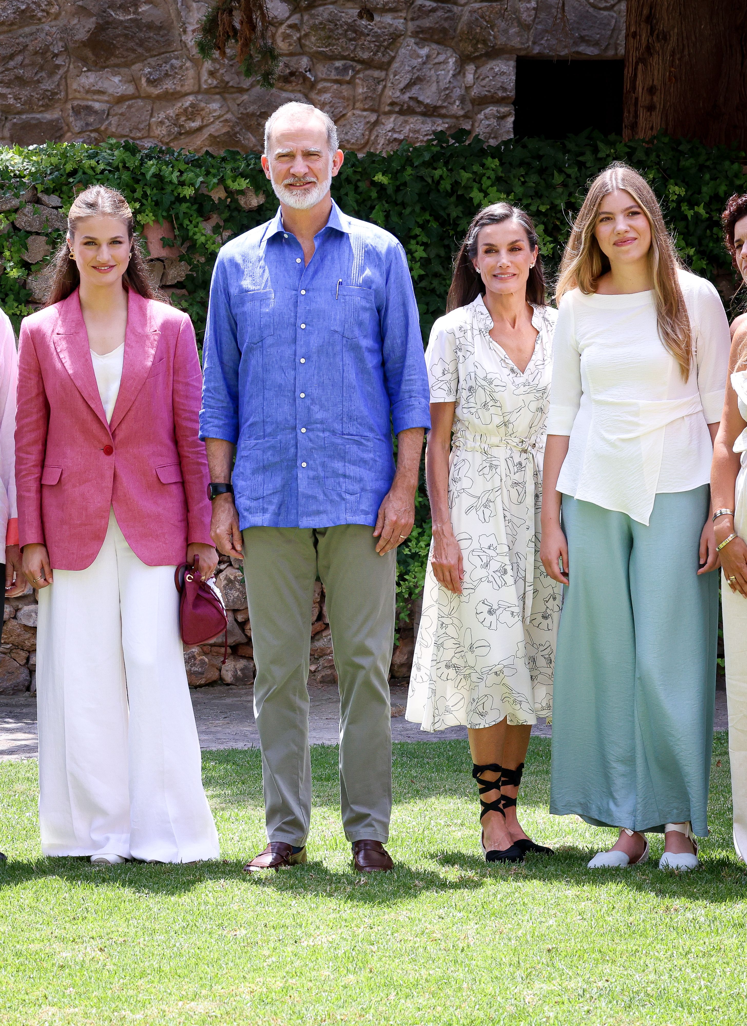 Sofia and Leonor, Princesses of Spain, Matched in Summer's Most Versatile Shoe