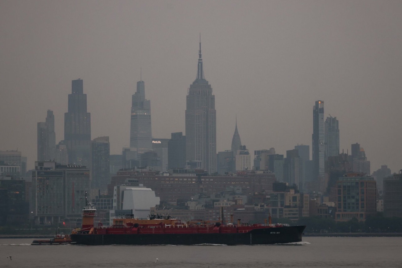 Canadian wildfires create hazardous air in Midwest and Northeast