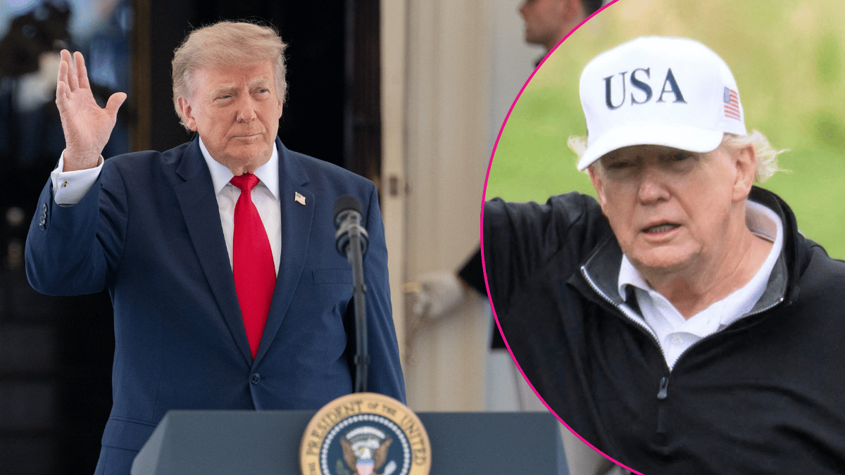 'Slumped over' Donald Trump caught nodding off during event as health ...