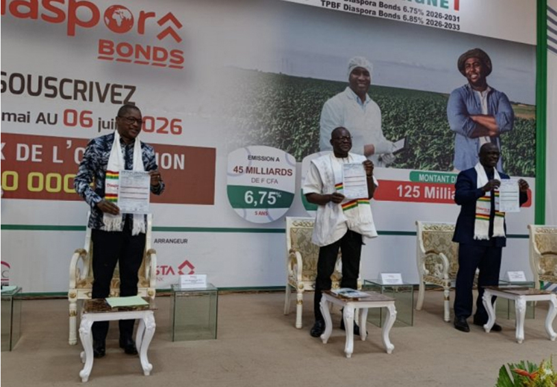 Burkina Faso : succès du premier Diaspora Bond avec 151,5 milliards de FCFA récoltés