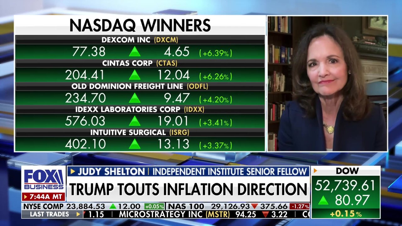 Inflation is on a downward path: Judy Shelton