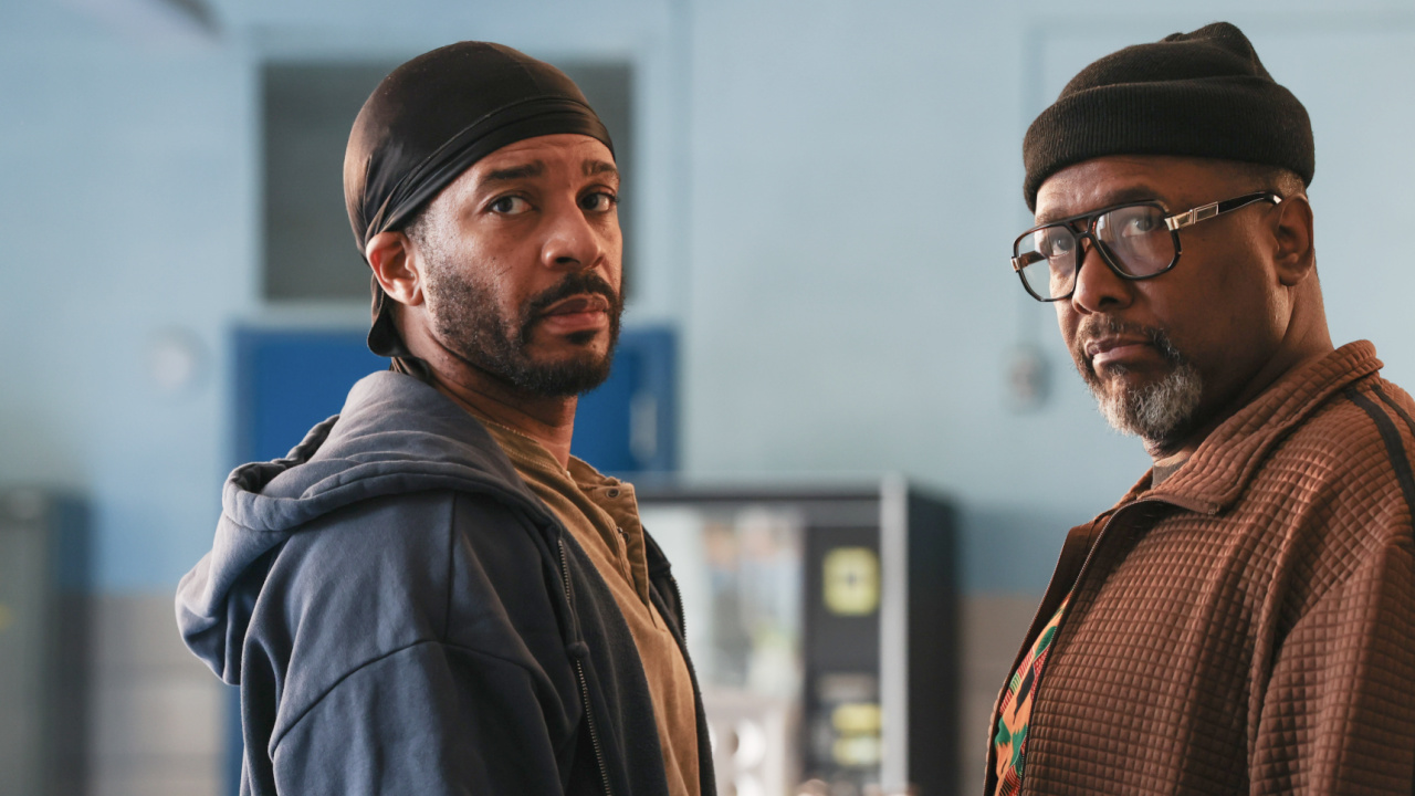 (L to R) André Holland and Wendell Pierce in 'They Fight'. Photo: Hulu.