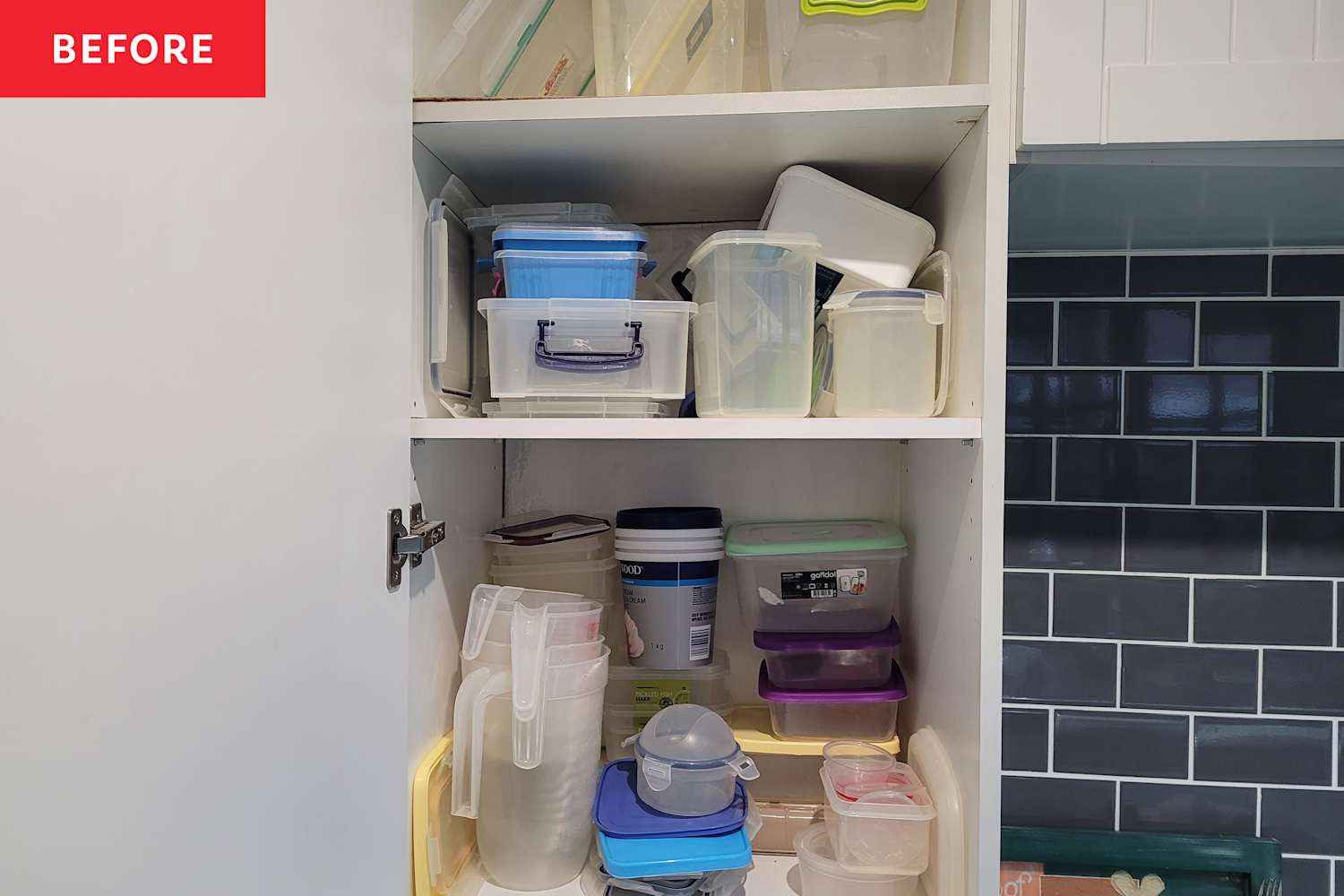 I Put a Magazine Holder in My Kitchen Cabinet, and It Was the Smartest Storage Trick