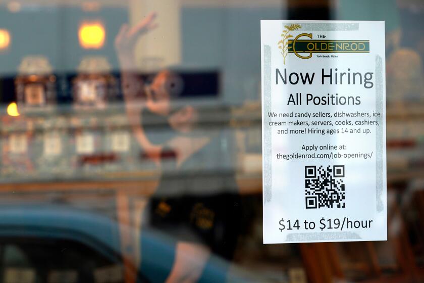 Jobless claims drop to 10-week low as layoffs stay rare