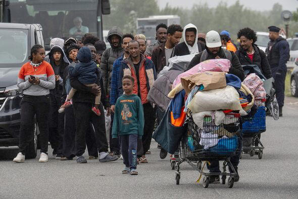 Migrants Attempt Channel Crossing In Small Boats