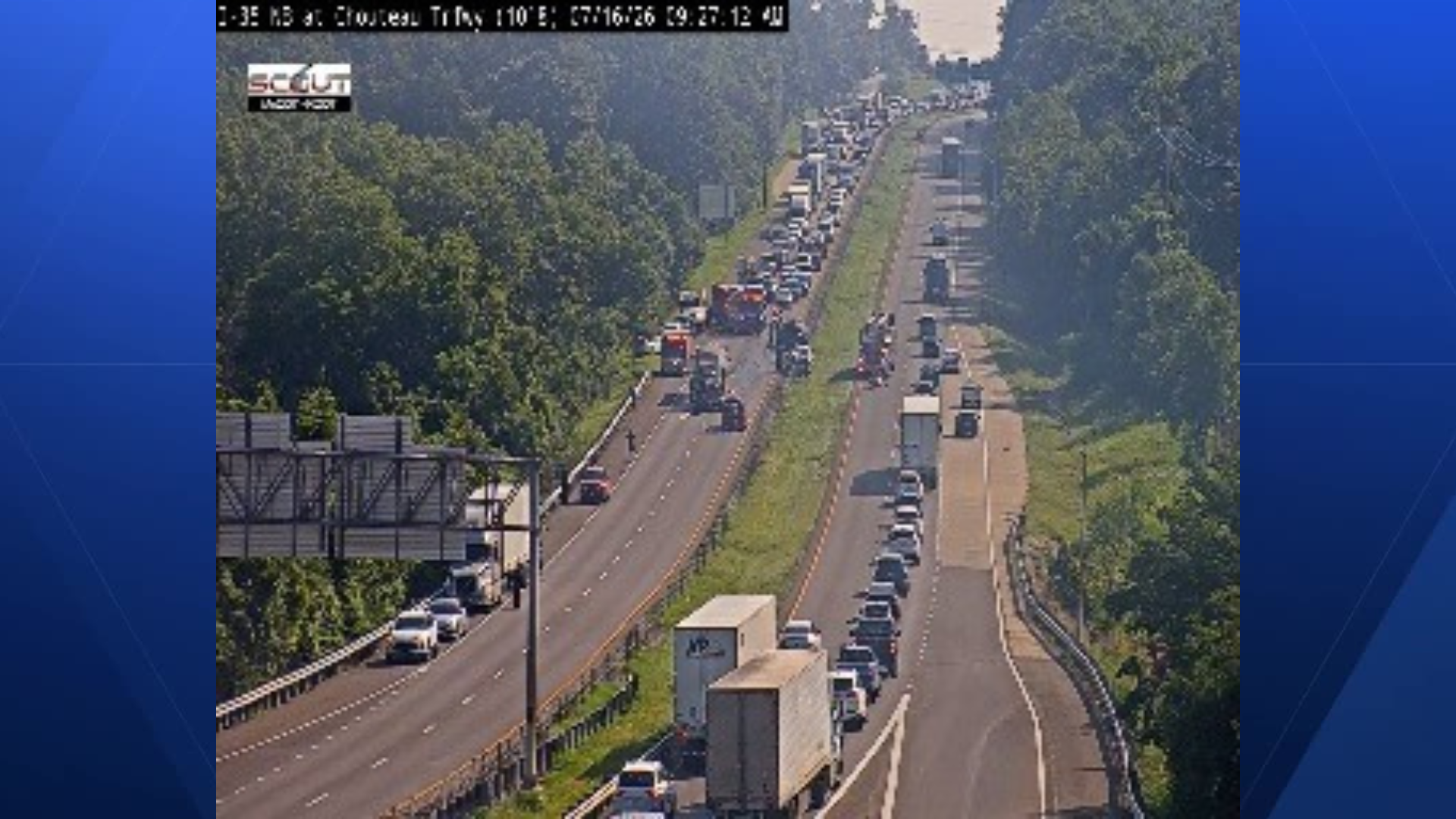 Portion of Interstate 35 in Clay County shut down due to crash ...