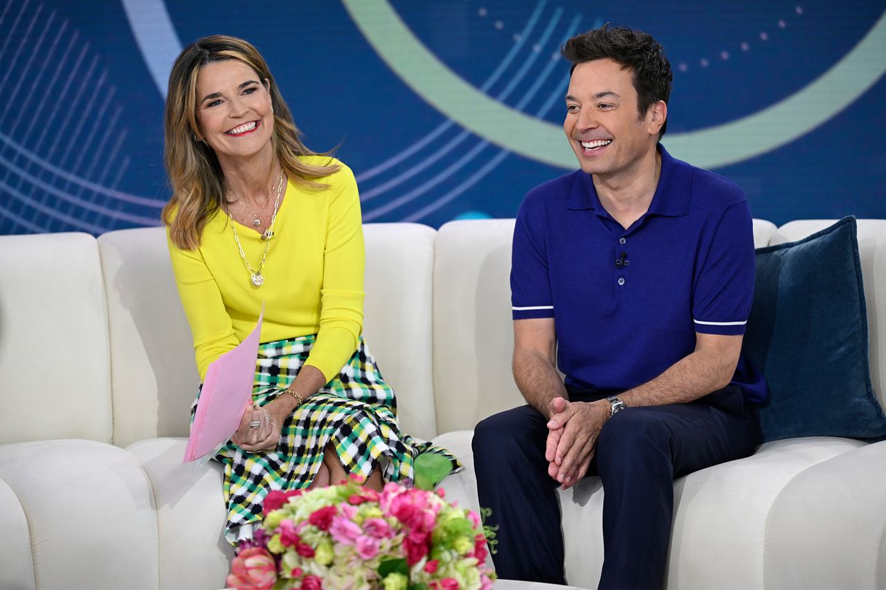 Savannah Guthrie and Jimmy Fallon on 'Today'
