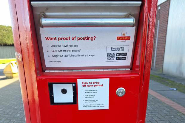 Royal Mail takes action as new digital post box vandalised