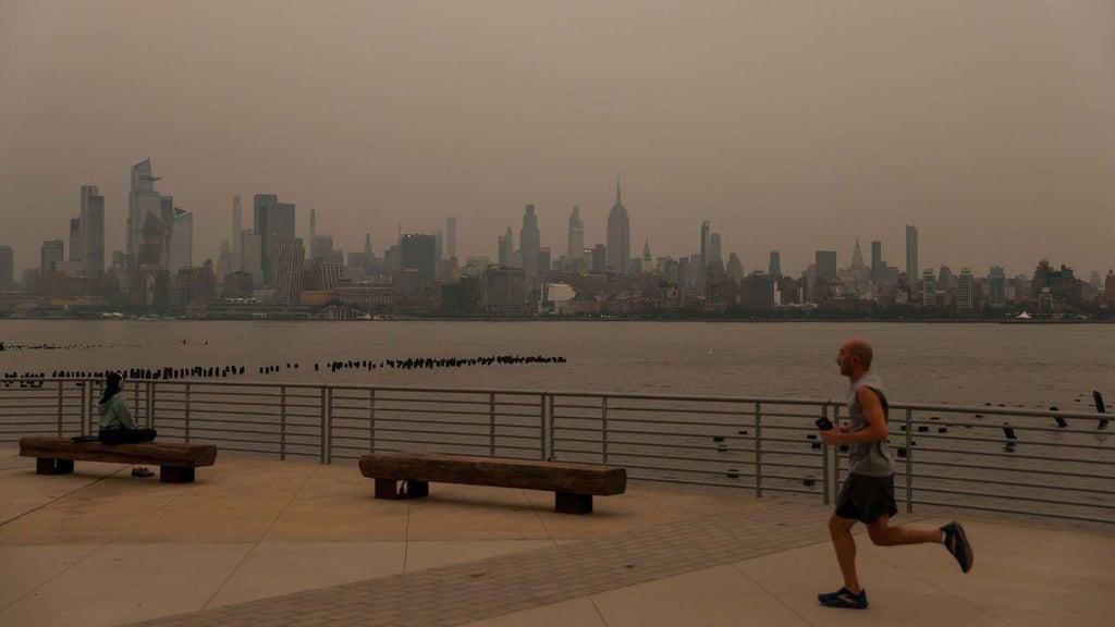 Canadian wildfire smoke continues impacting air quality in NYC, New Jersey