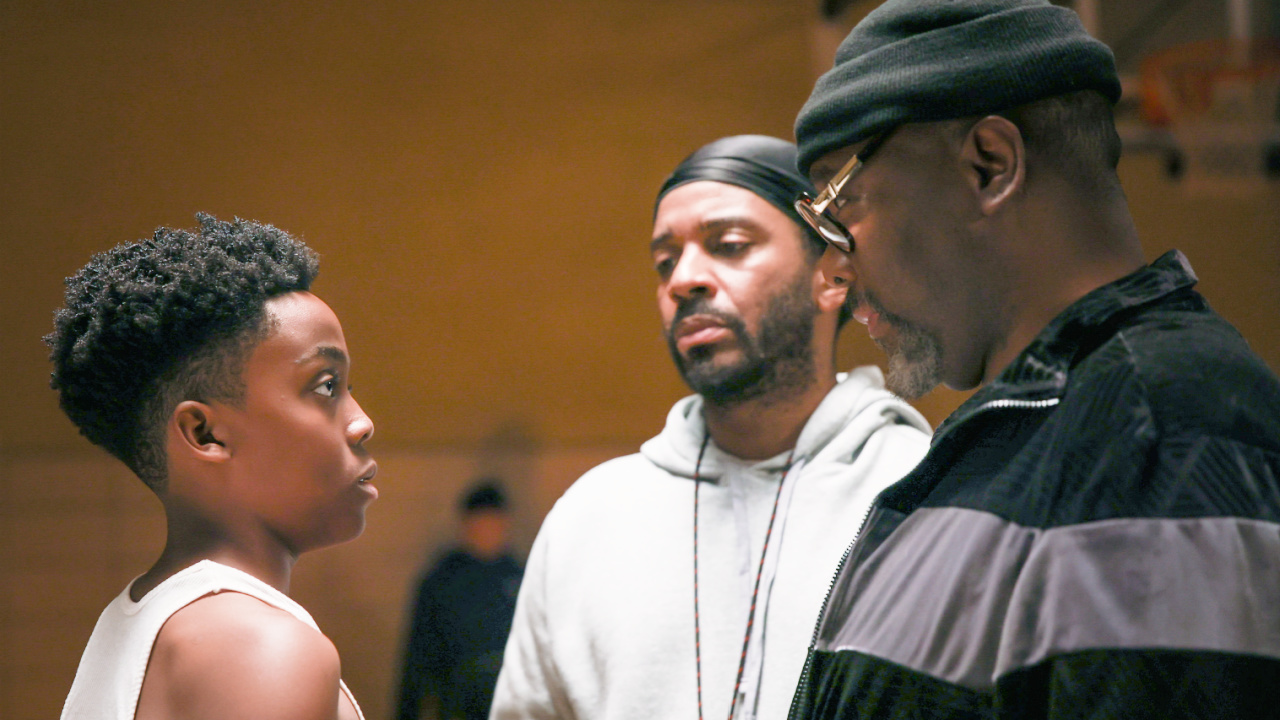 (L to R) Anthony B. Jenkins, André Holland and Wendell Pierce in 'They Fight'. Photo: Hulu.
