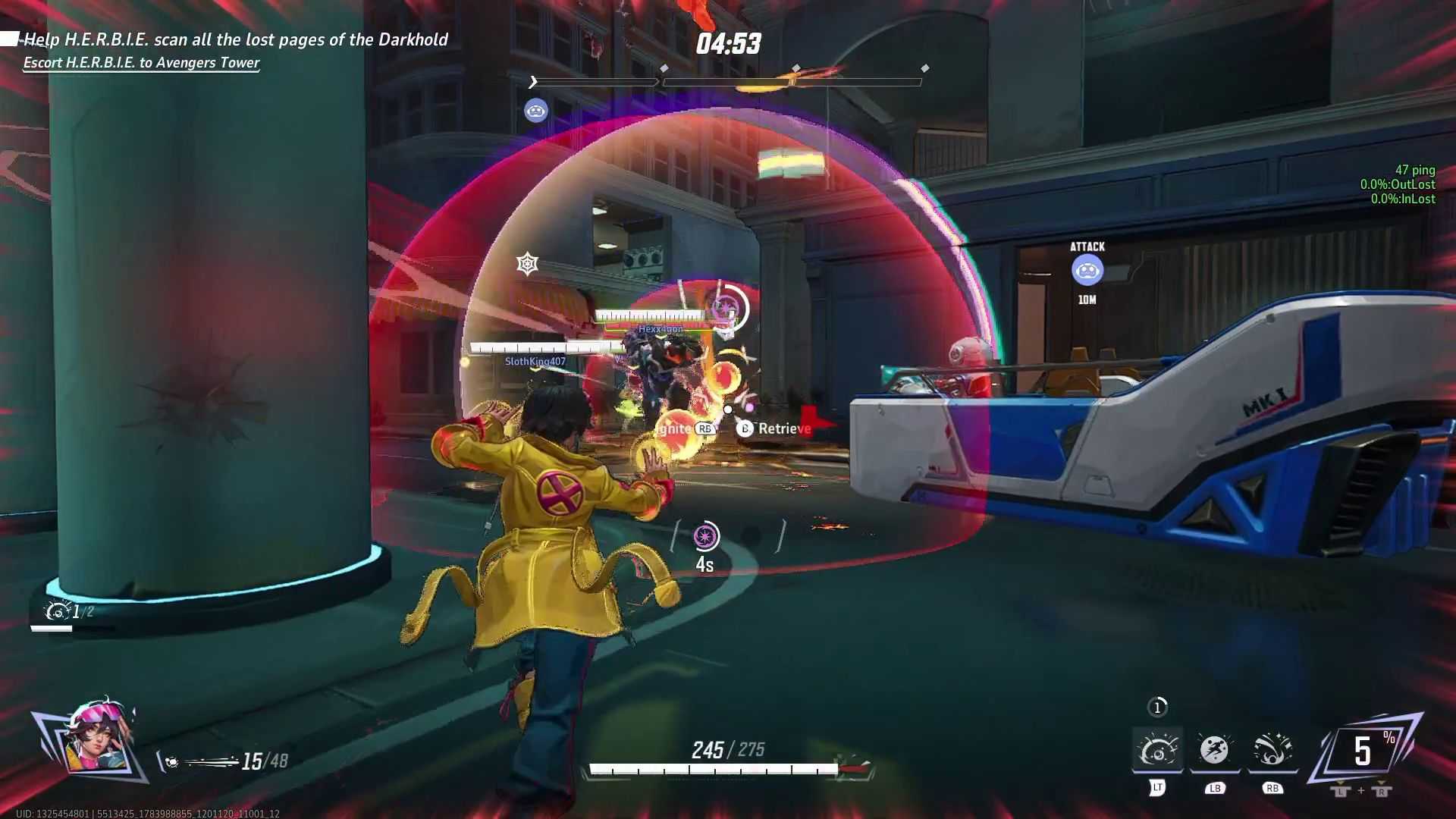 Marvel Rivals Jubilee Offense