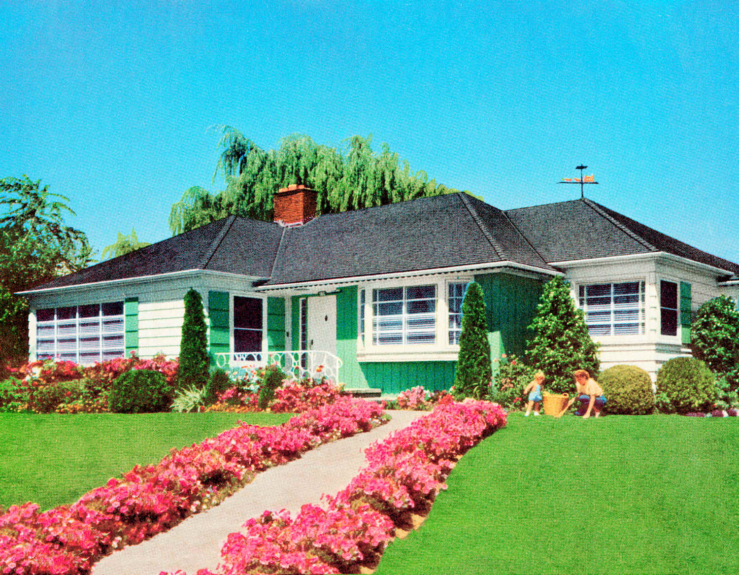 These 3 Landscaping Trends from the 1960s Are Suddenly Everywhere Again