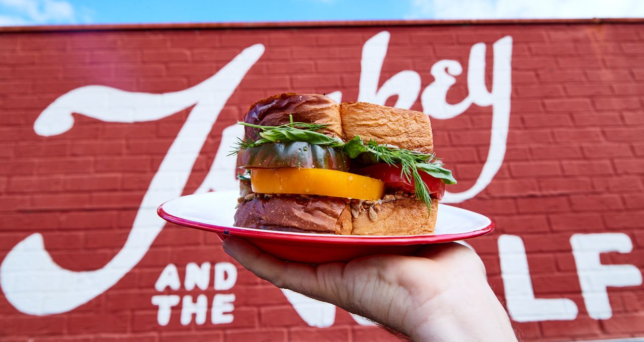 Heirloom Tomato Sandwich from Turkey and the Wolf