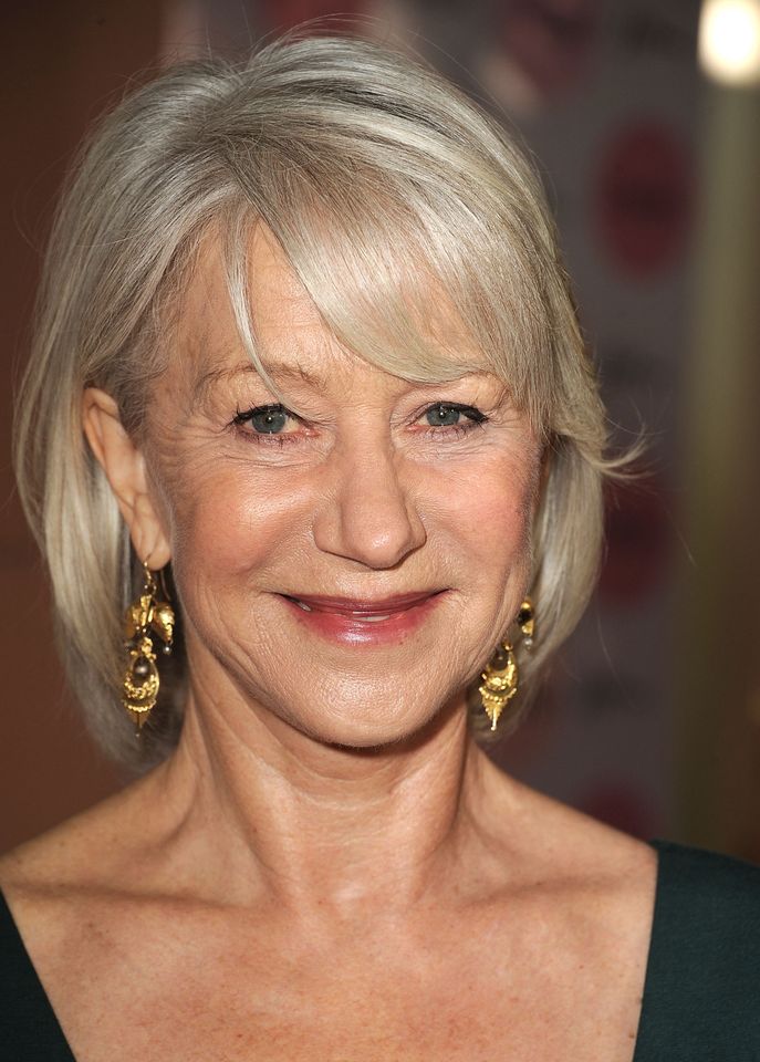 Helen Mirren smiling