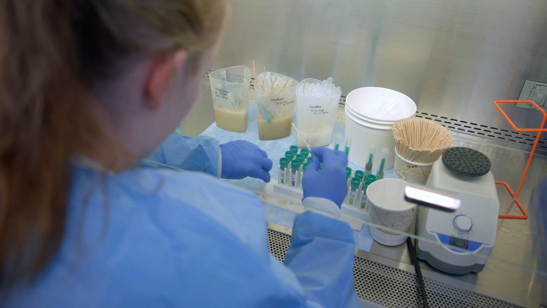 More information from inside a Cyclospora testing lab | Health Minute