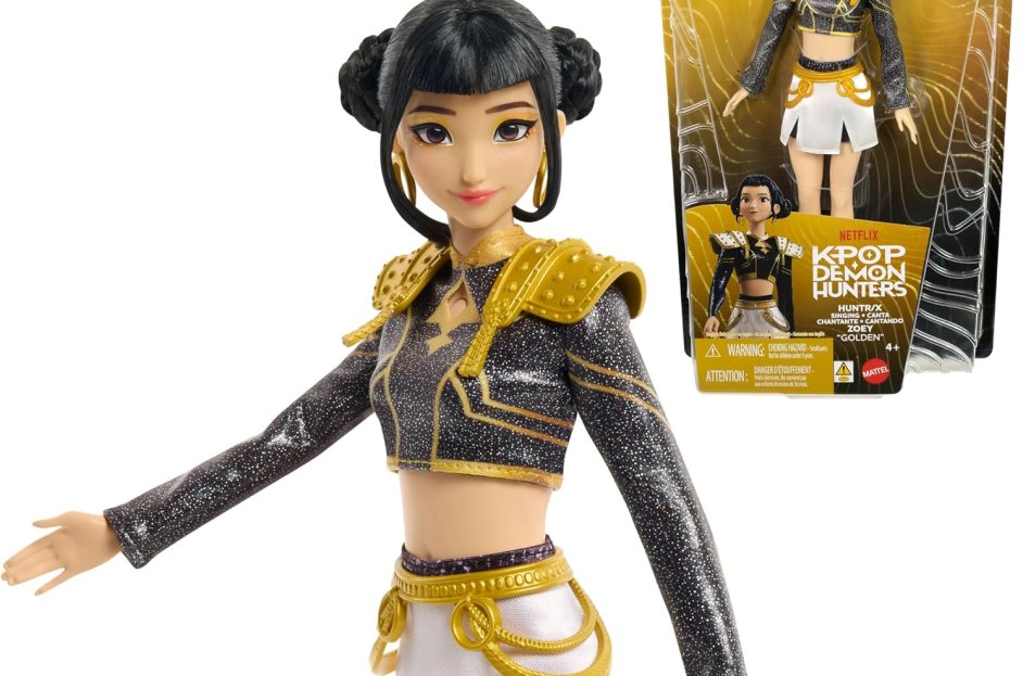 Zoey Golden Song Outfit KPop Demon Hunters Mattel Fashion Doll