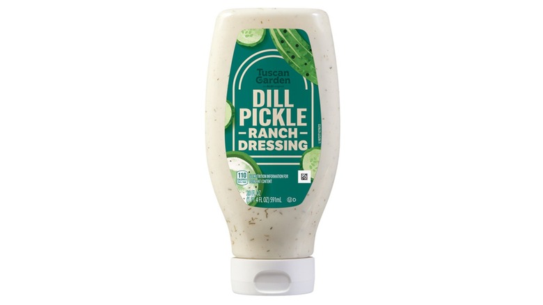 A bottle of Tuscan Garden Dill Pickle Dressing