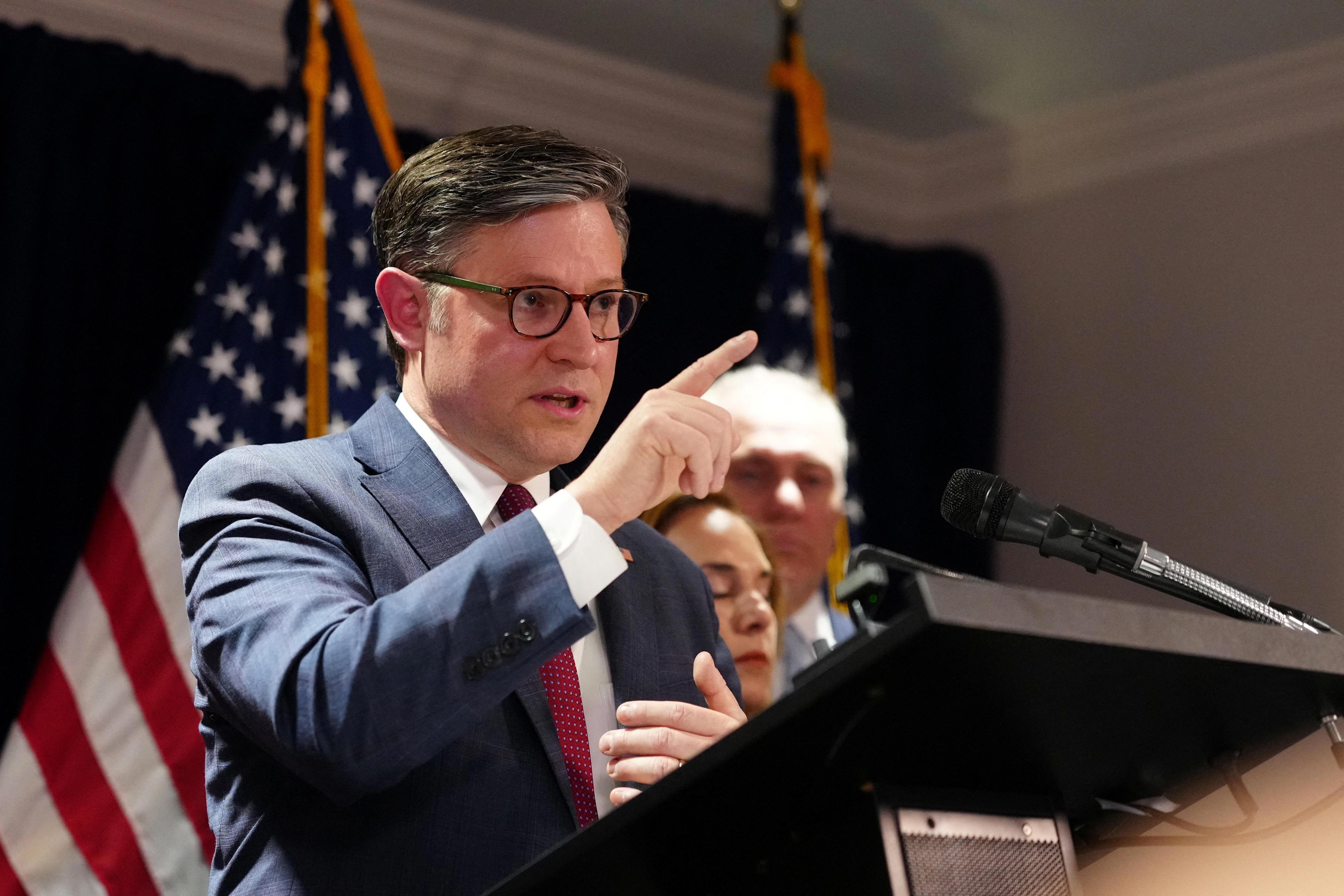 'We got to wrap it up.' House Speaker Johnson pushes to end Iran war