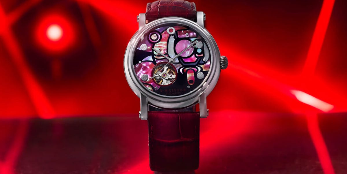 This Anime Watch Gets Its Shine From Crushed Shells