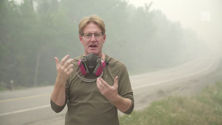 Thick wildfire smoke chokes Thunder Bay as wildfires rage nearby