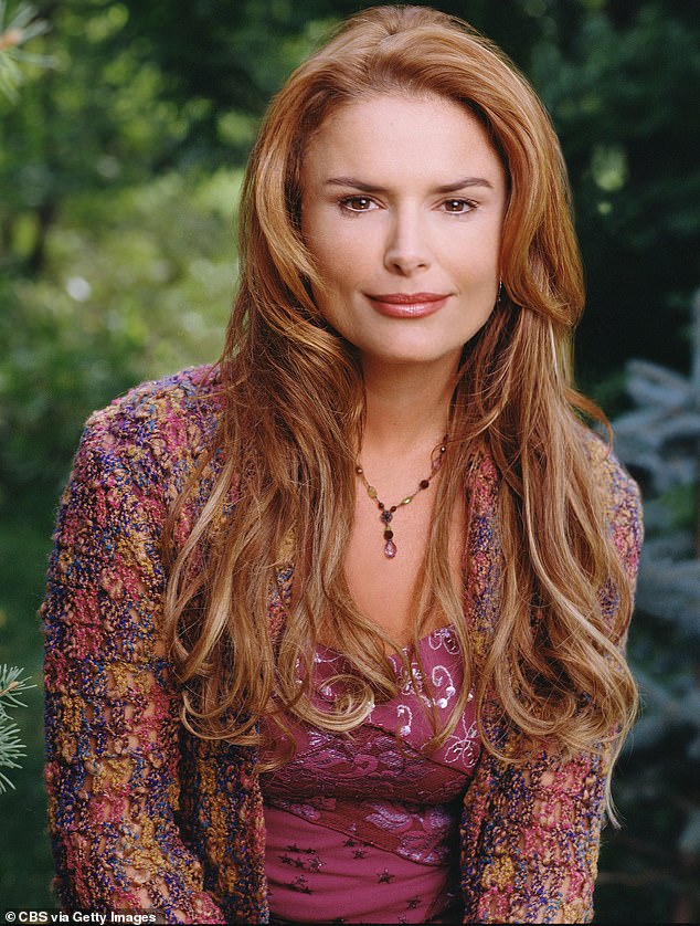 Downey, who was part of a cast including Valerie Bertinelli, John Dye and the legendary gospel singer Della Reese, is pictured as Monica