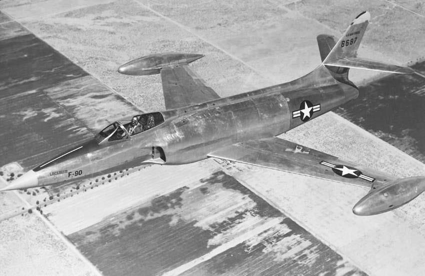 Grounded Dreams: Lockheed XF-90 - First US Air Force Jet to Have an Afterburner 4
