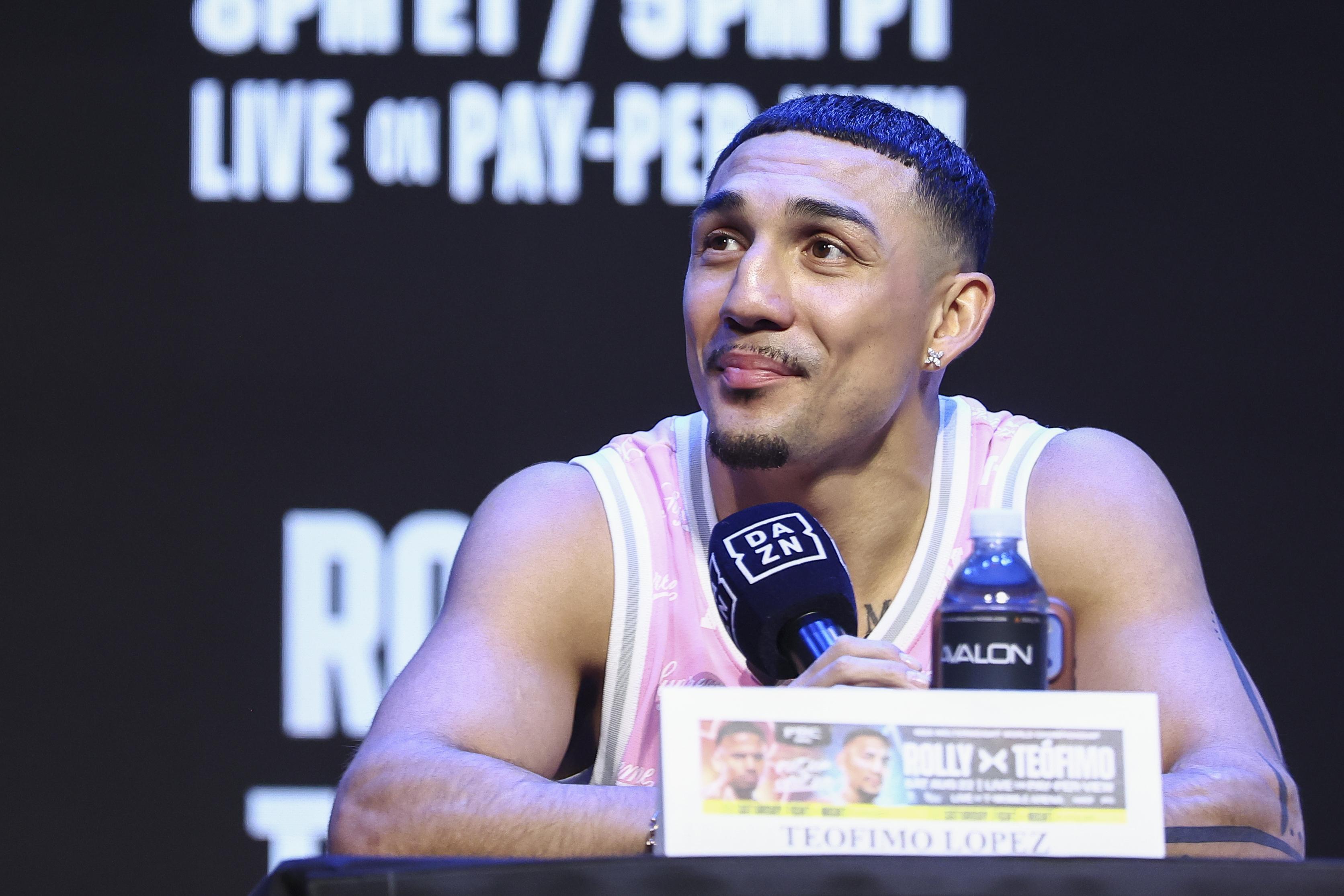 ‘Going to take it right to him': Teofimo Lopez plans to set the tone against Rolly Romero