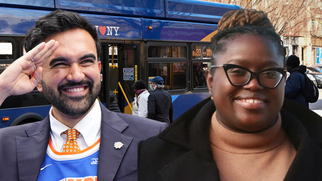 Zohran Mamdani, NYC, bus, Diniece Mendes, theGrio.com