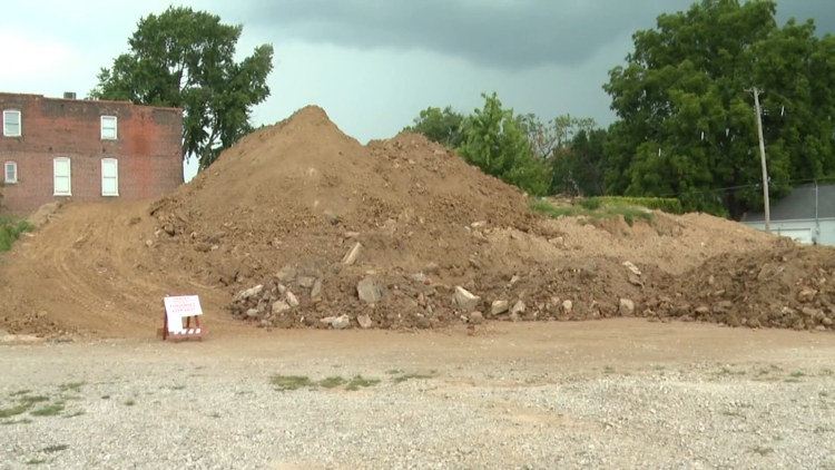 Soulard's new mountain: City condemns lot after massive dirt mound sparks neighbor complaints