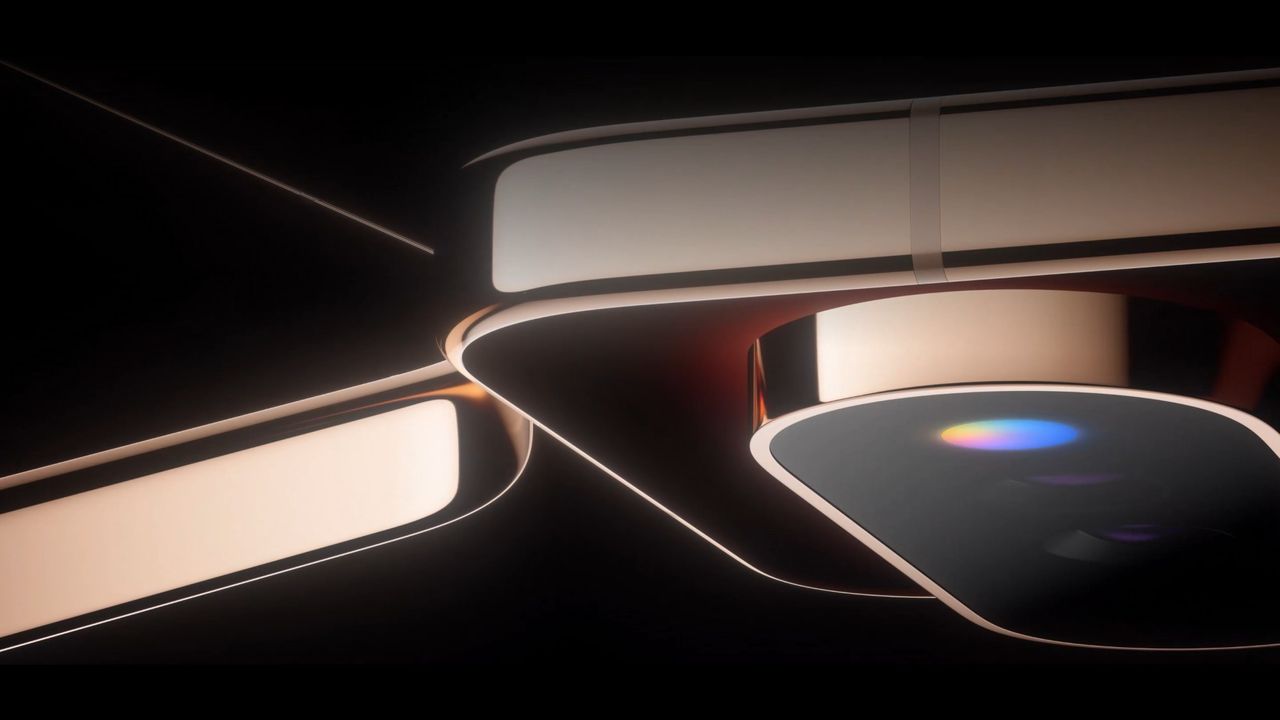 A screenshot of a Pixel 11 Pro teaser from the Google Store, showcasing Pixel Glow's multi-colored LED experience.