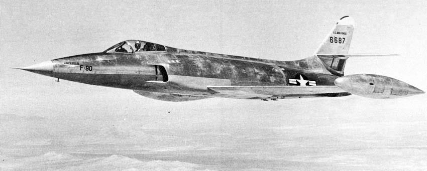 Grounded Dreams: Lockheed XF-90 - First US Air Force Jet to Have an Afterburner 3