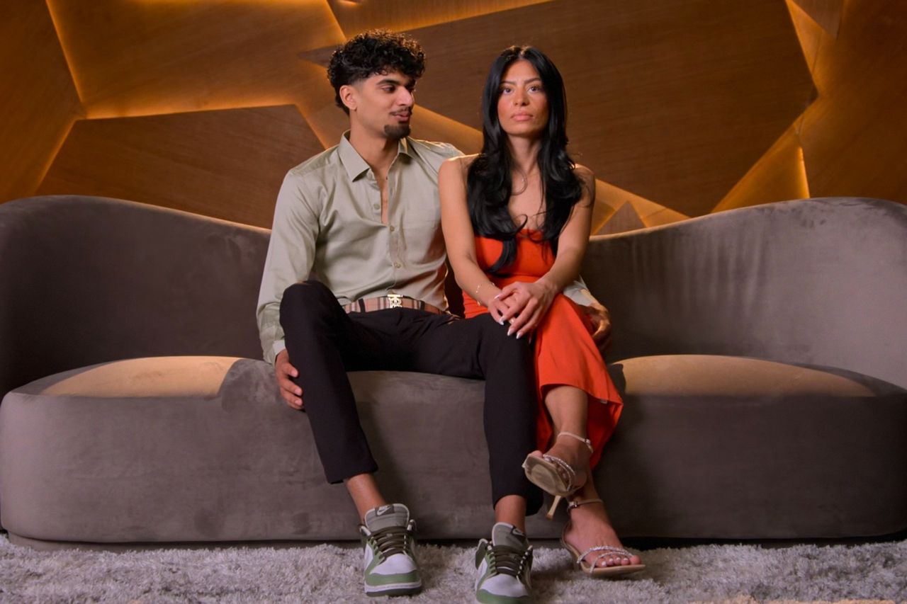 Alex and Jebin on The Ultimatum: Marry or Move On.