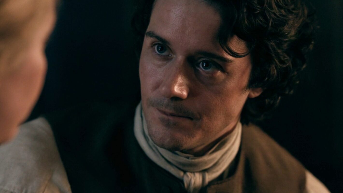 Cesar Domboy as Fergus in 'Outlander'