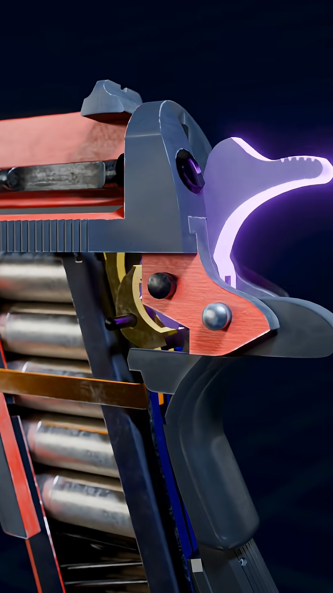 The mechanics of how blank rounds work