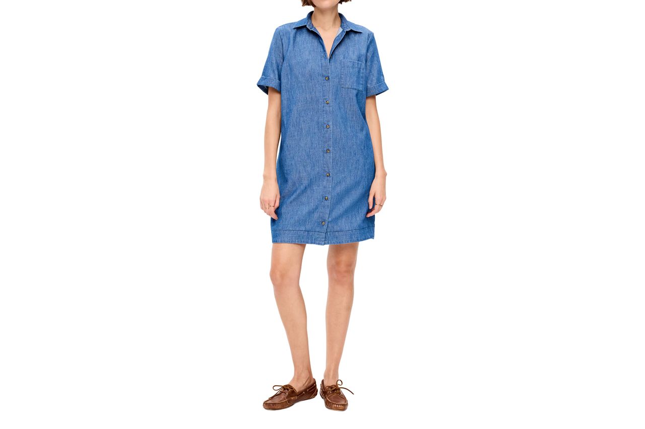 Old Navy Button-Down Mini Shirt Dress