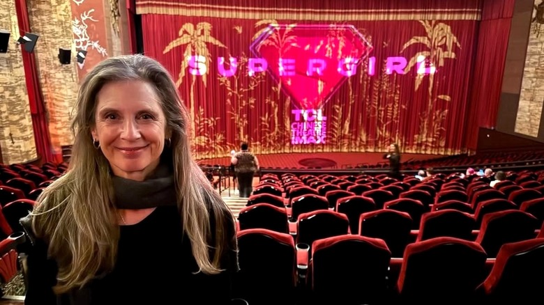 Helen Slater at a showing of the 2026 "Supergirl" film