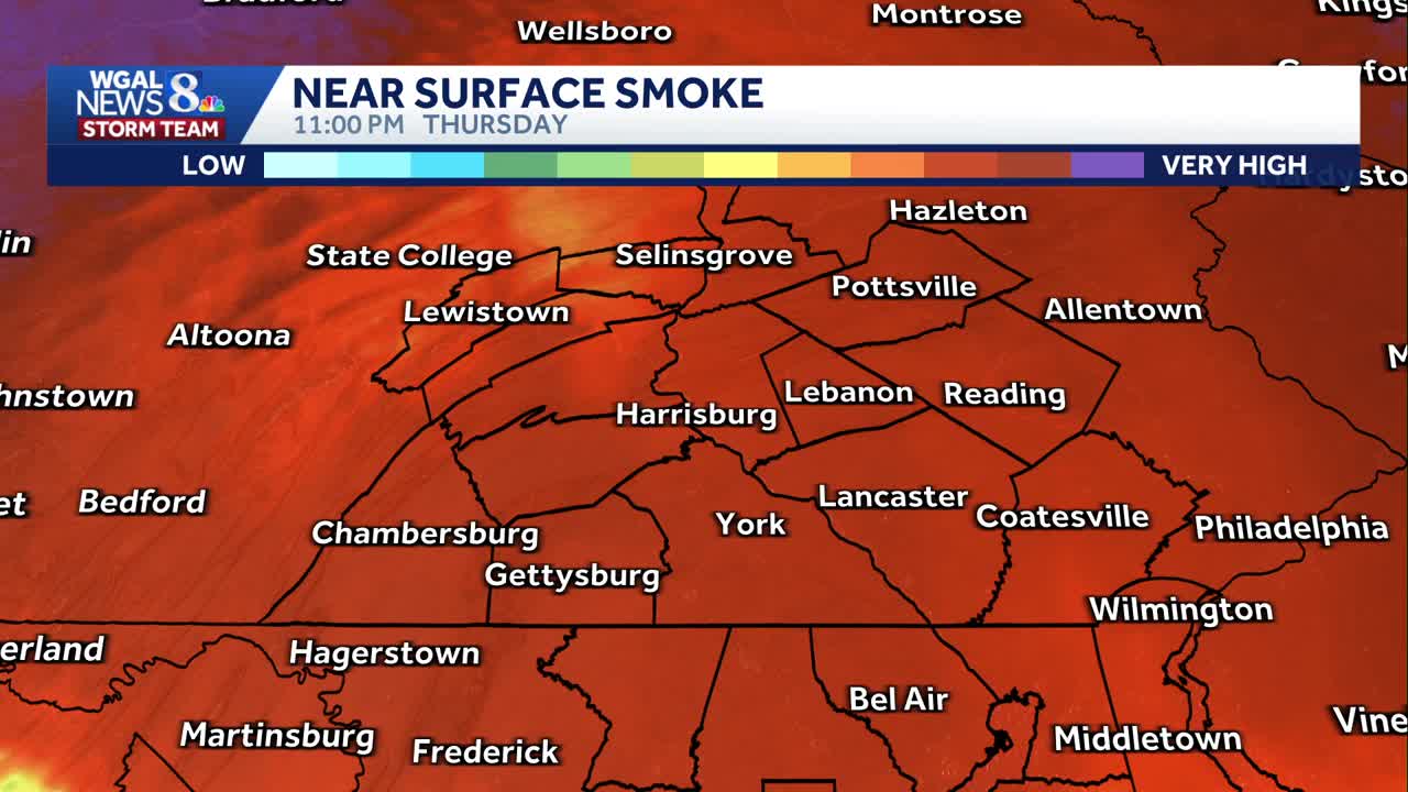 Impact: Code red air quality alert in effect as Canadian wildfire smoke ...