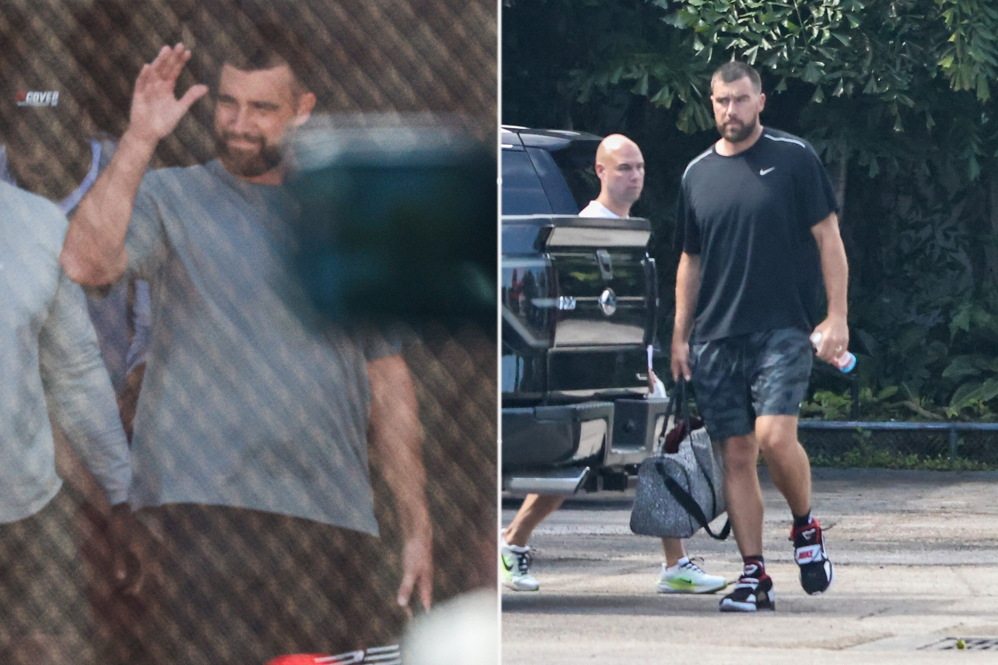 Travis Kelce returns to football workouts for first time since getting ...