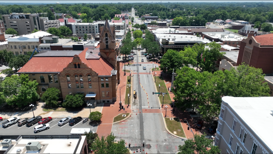 Why a helicopter will be flying low over part of Anderson
