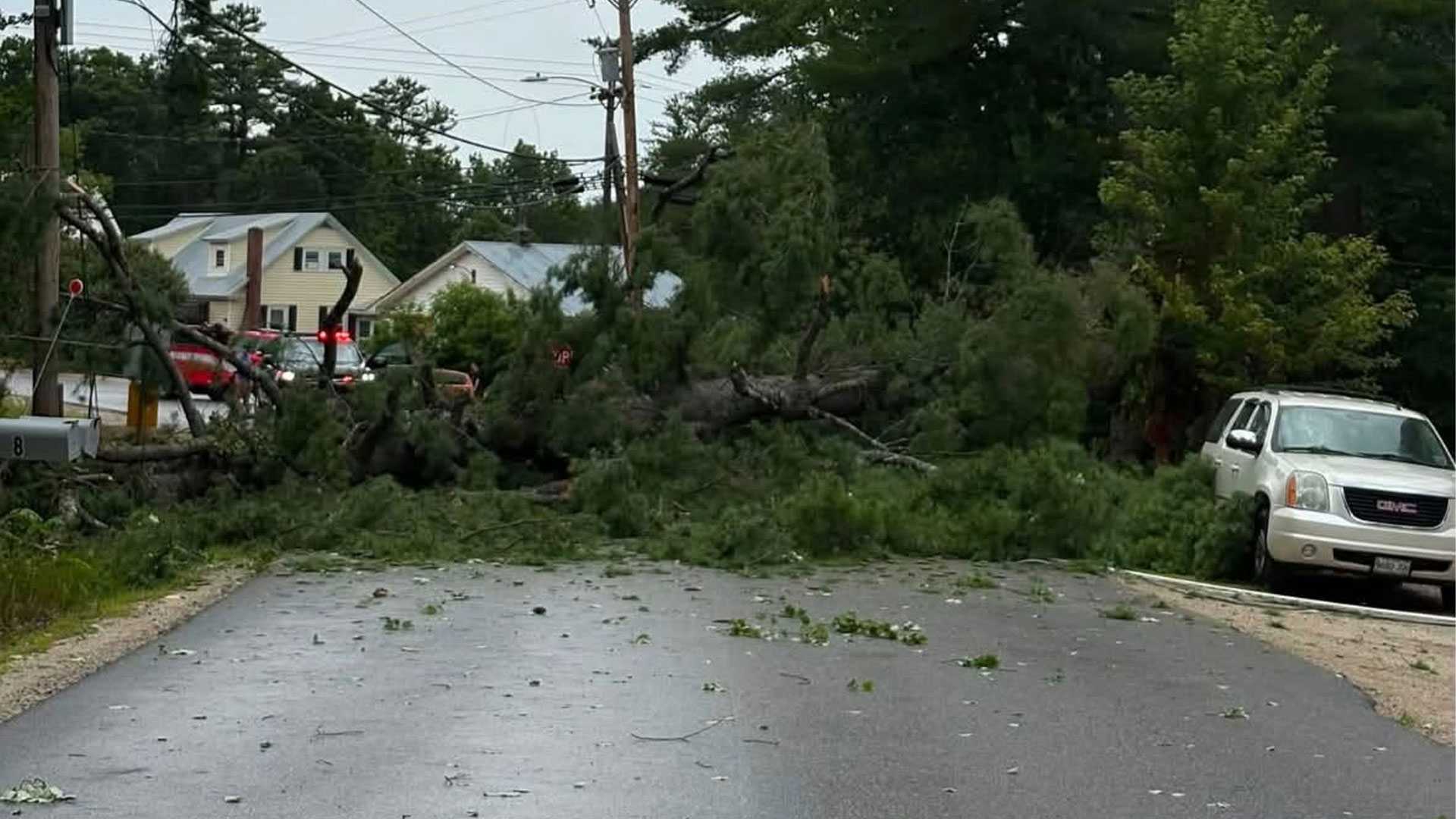 Tens of thousands without power after severe storms move through Maine