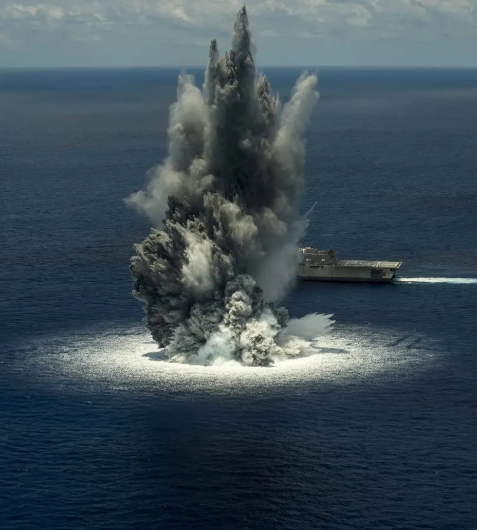 Full Ship Shock Trial | Source: US NAVY