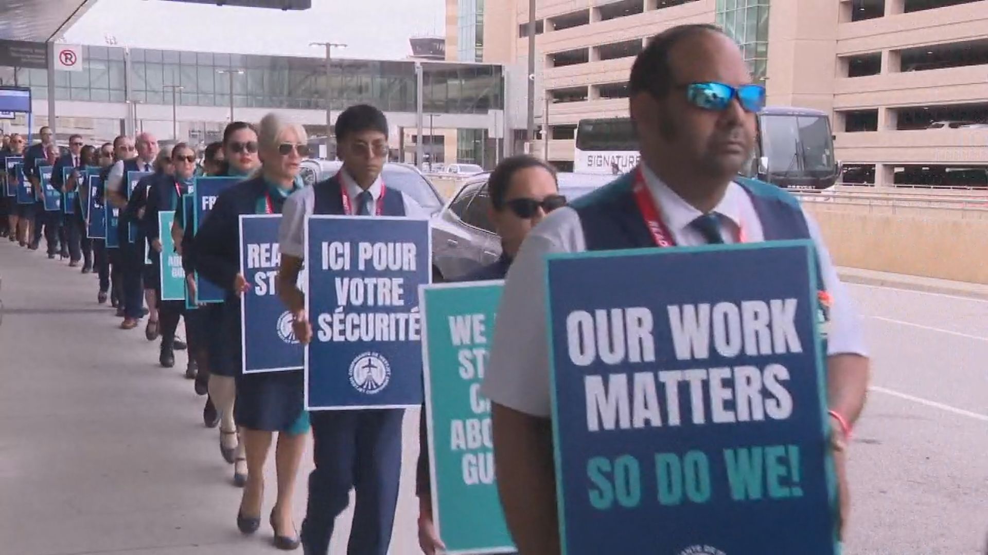 WestJet flight attendants vote in favour of strike