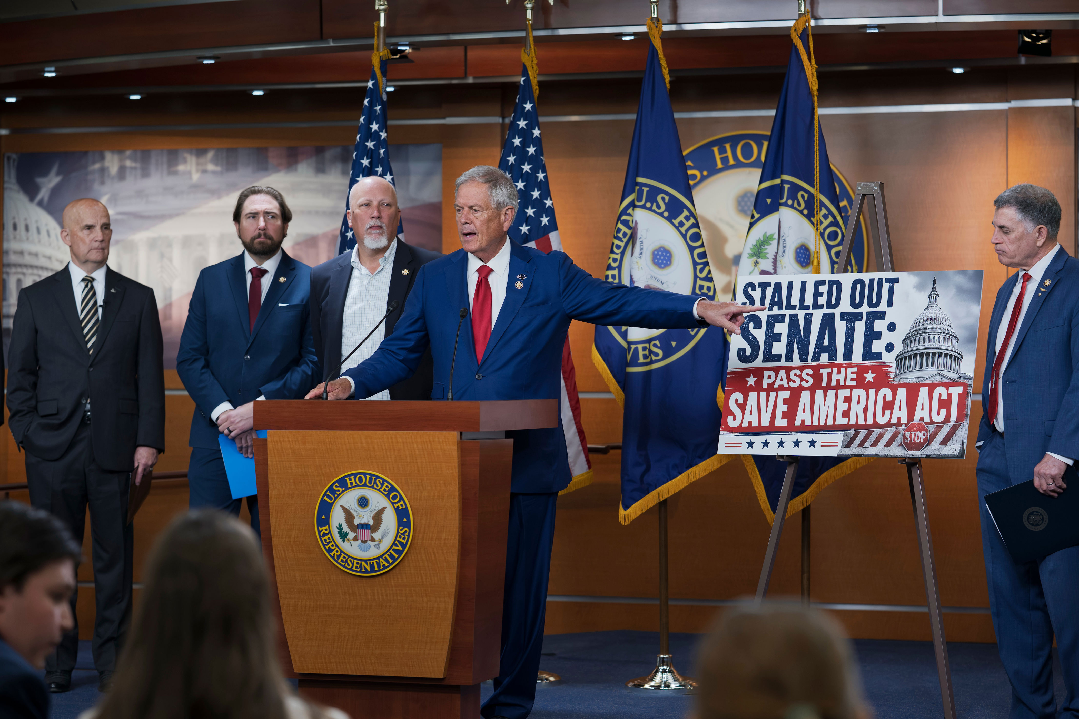 Trump's SAVE America Act faces steep odds in Congress as Republicans ...