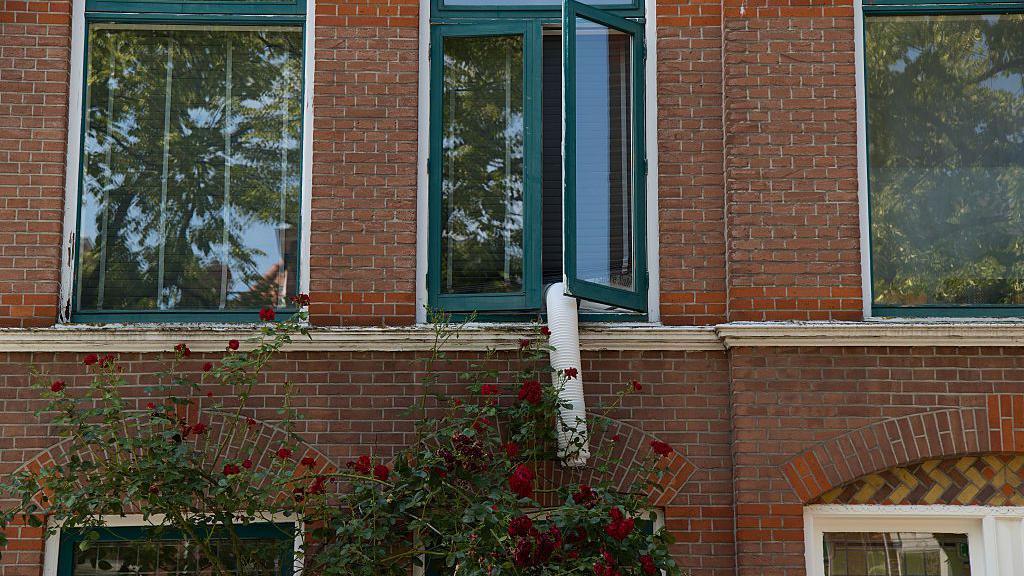 Due to strict building regulations in Europe, many residents opt for portable air-conditioners without outdoor units