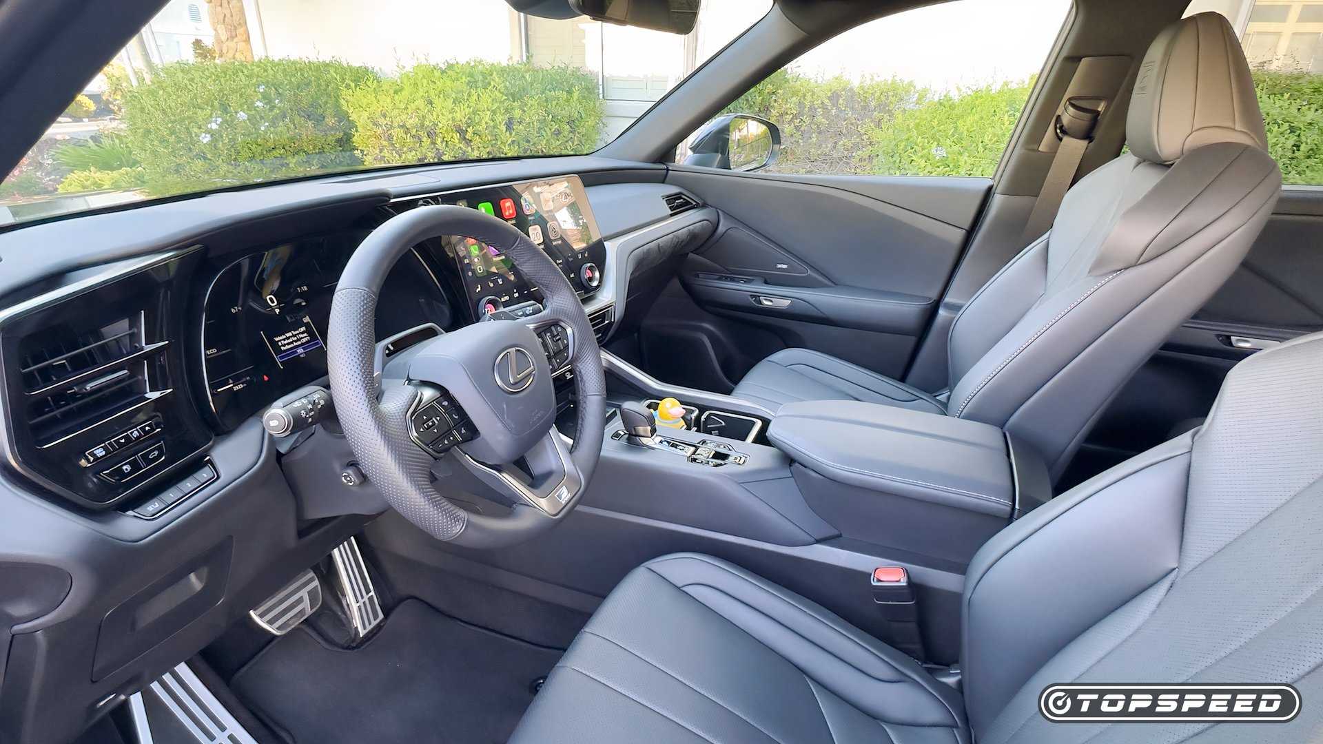 Lexus TX 350 F Sport Interior - Cockpit Side View