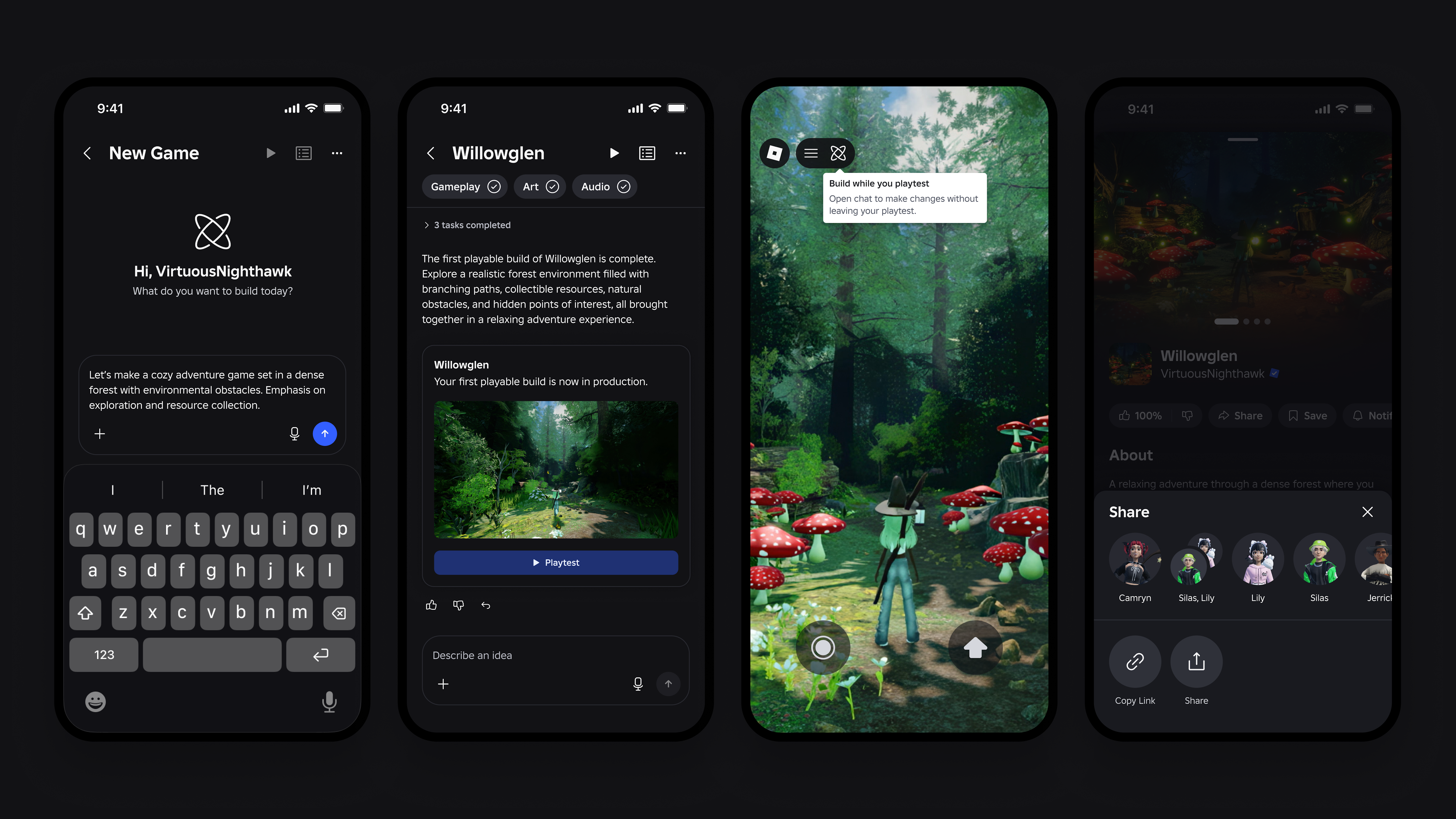 Roblox will let anyone use AI to turn text prompts into a basic game on their phone