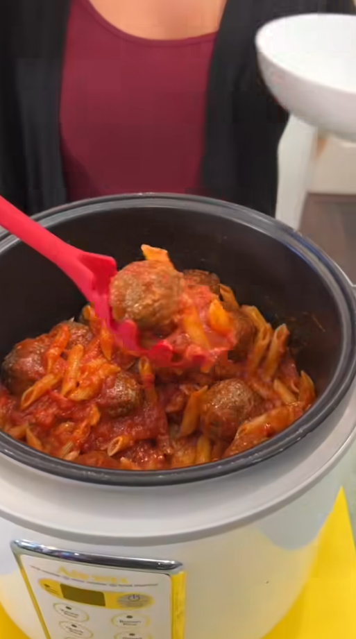 How a rice cooker makes pasta work